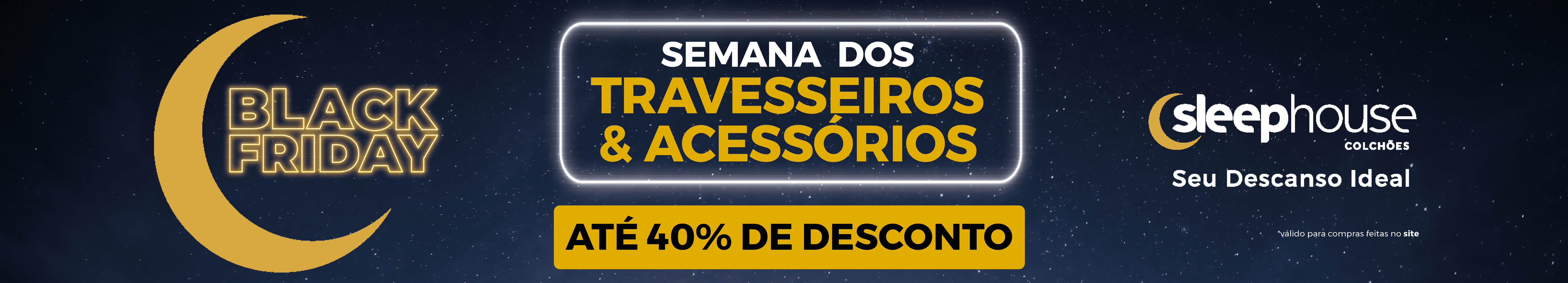 Black travesseiros 2021 Banner Desktop