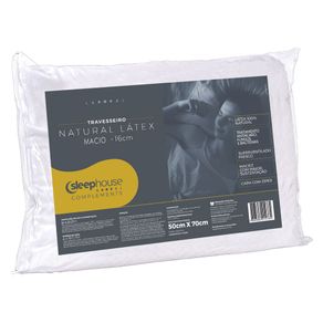 Travesseiro  Látex Macio Sleep Complements